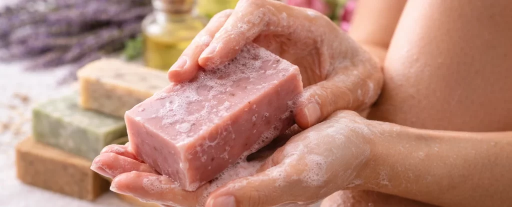 el jabón artesanal es mejor para la piel