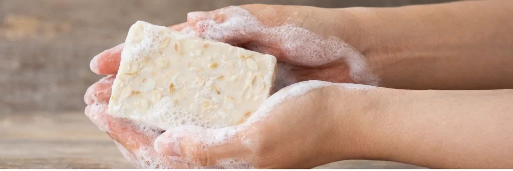 jabon artesanal para piel seca