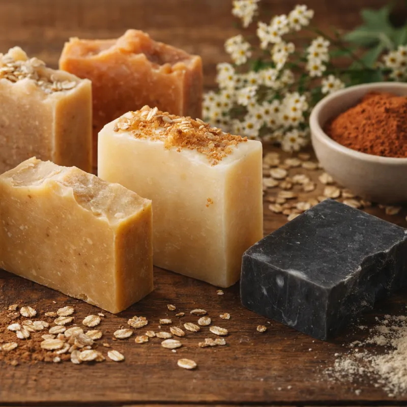 Tipos de jabones artesanales según el tipo de piel