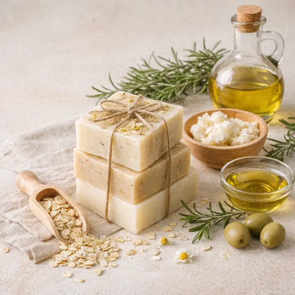 Ingredientes naturales que proporcionn los beneficios a los  Jabones artesanales: 