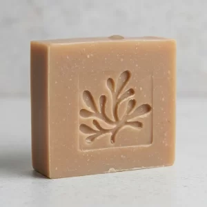 Barra de jabón de leche de cabra