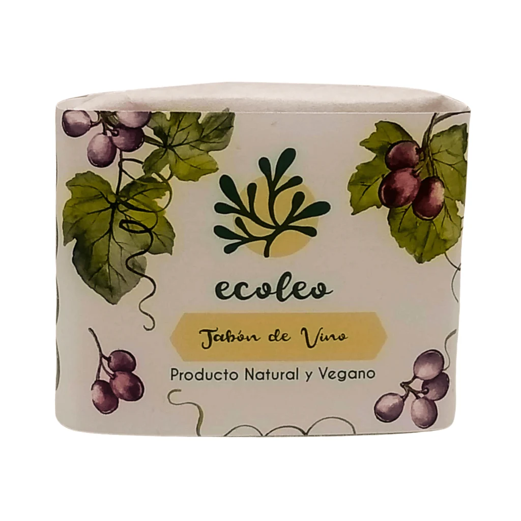 Envase del jabón de vino Ecoleo